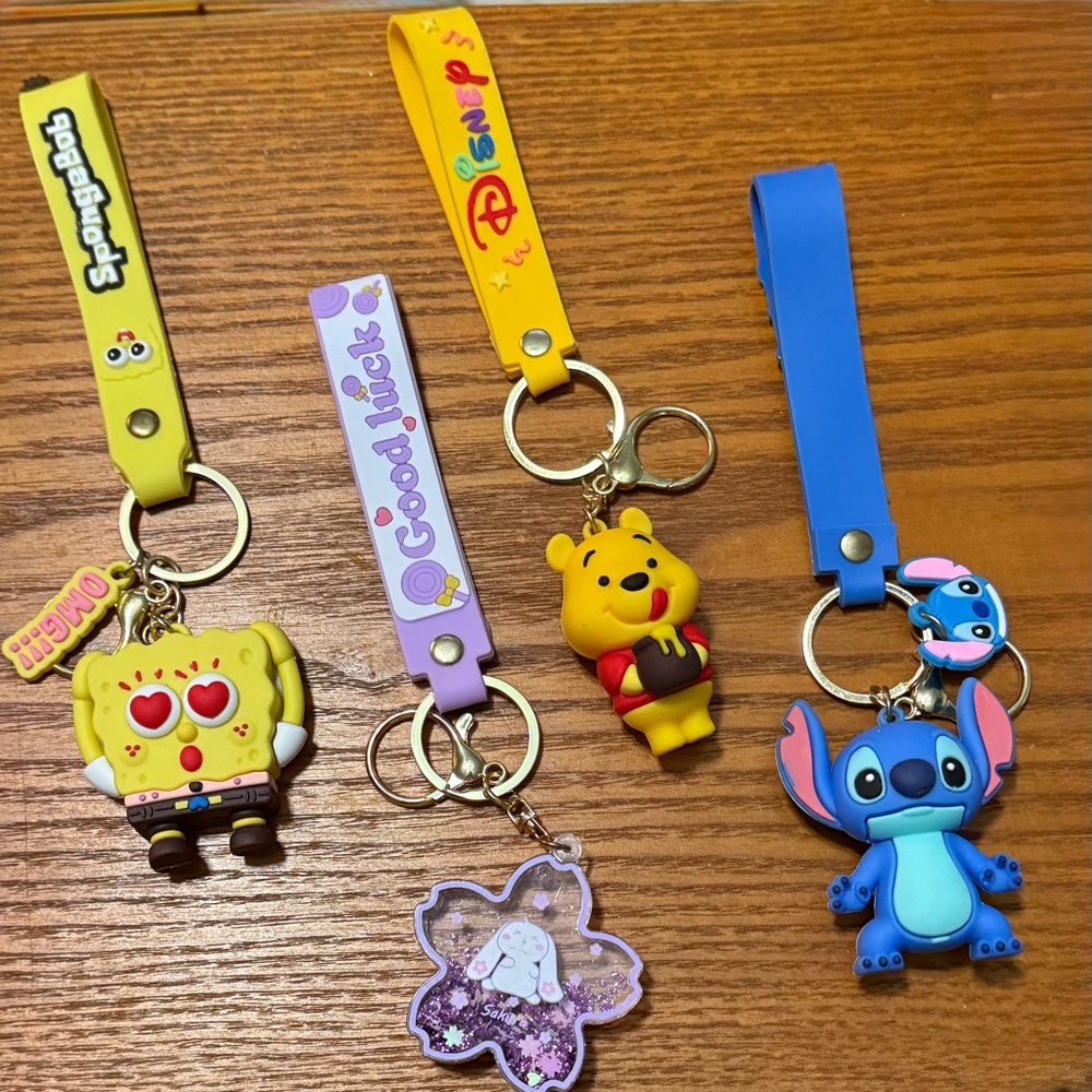 Disney Character Keychain SET - image 1